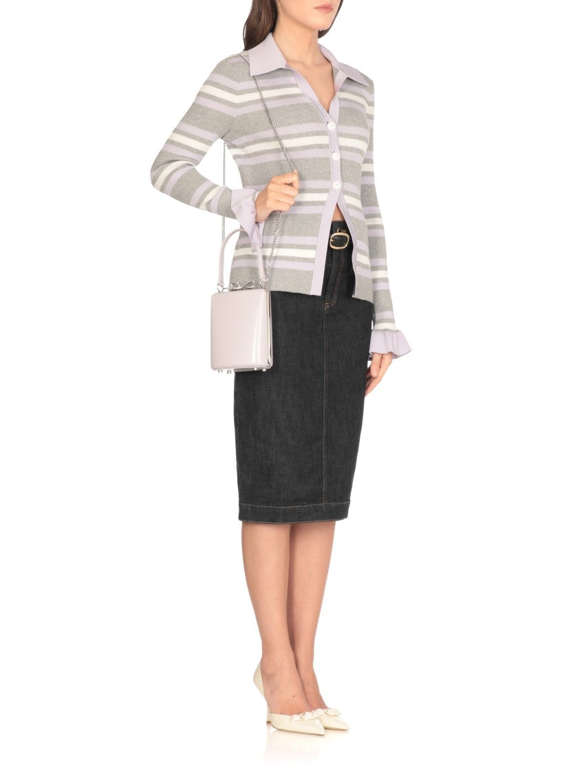 Self-Portrait Leather Hand Bag