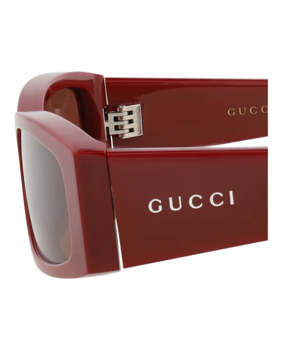 Gucci Square-Frame Recycled Acetate Sunglasses