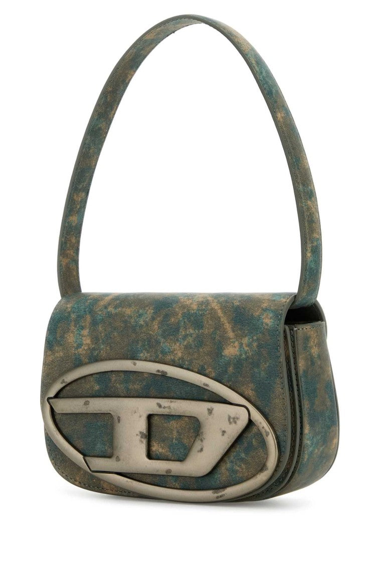 Diesel Printed Synthetic Leather 1Dr Shoulder Bag