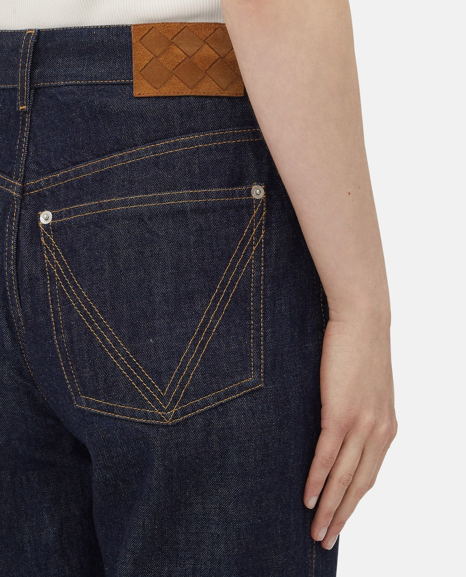 Bottega Veneta Wide Leg Denim