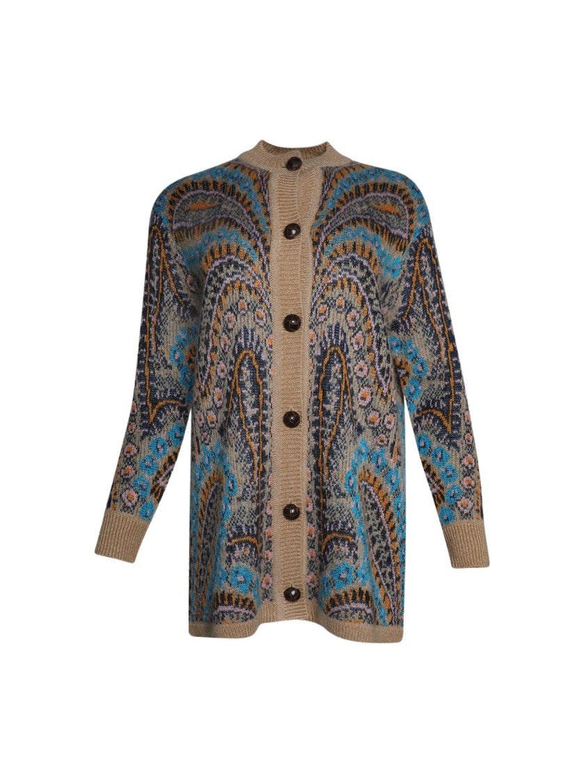 Etro Girocollio Knit Cardigan