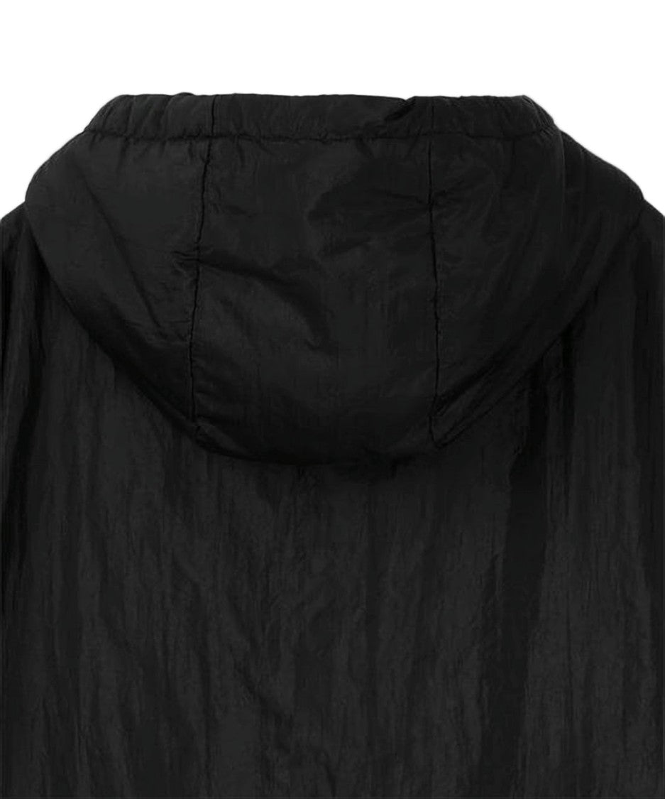 Marine Serre Lightweight Black Jacket With Hood