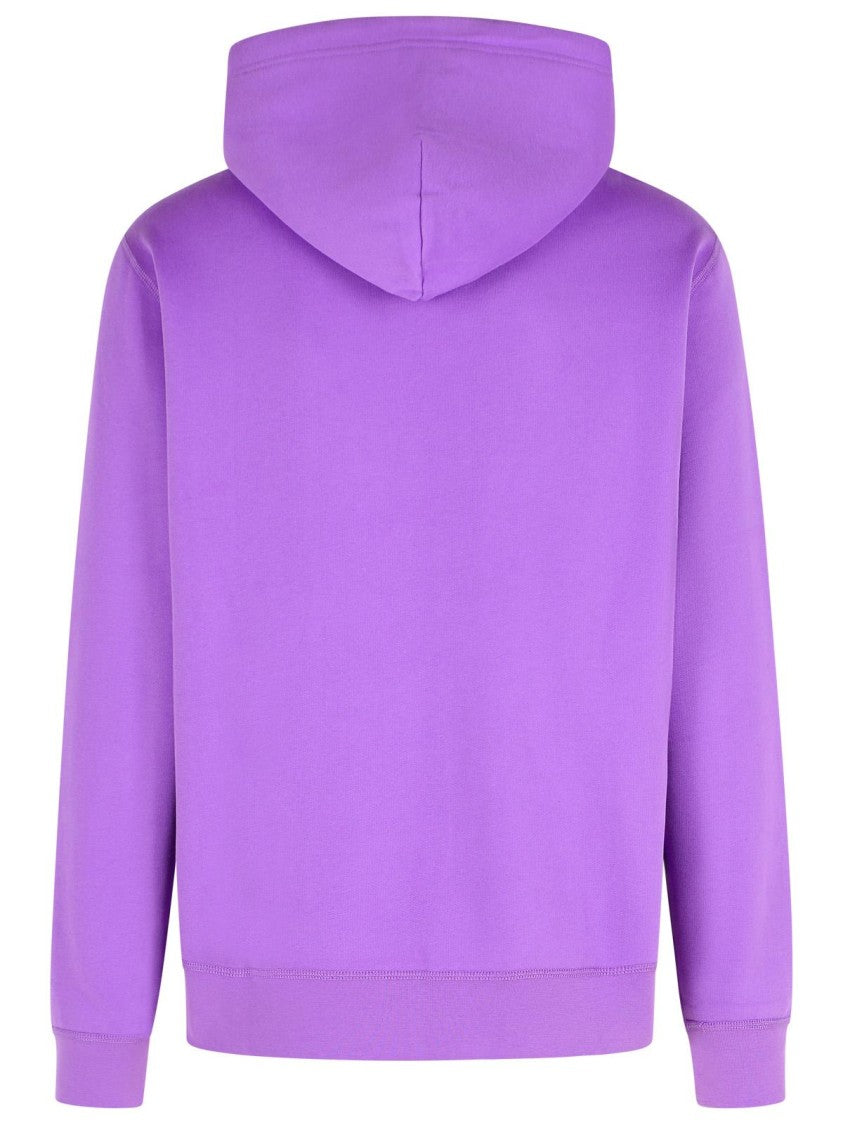 Polo Ralph Lauren Purple Cotton Blend Sweatshirt