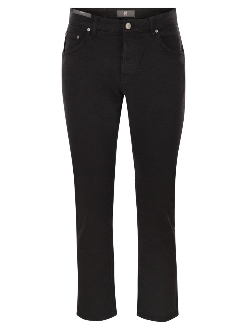 Pt Torino Rebel - Carrot Fit Denim Trousers