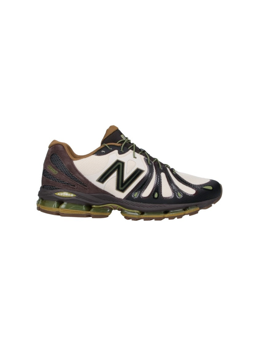 New Balance Brown Abzorb 1890 Fabric Sneakers