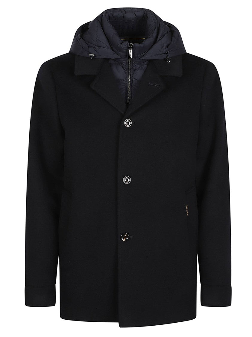 Moorer Barolo-Le Black Wool-Cashmere Jacket