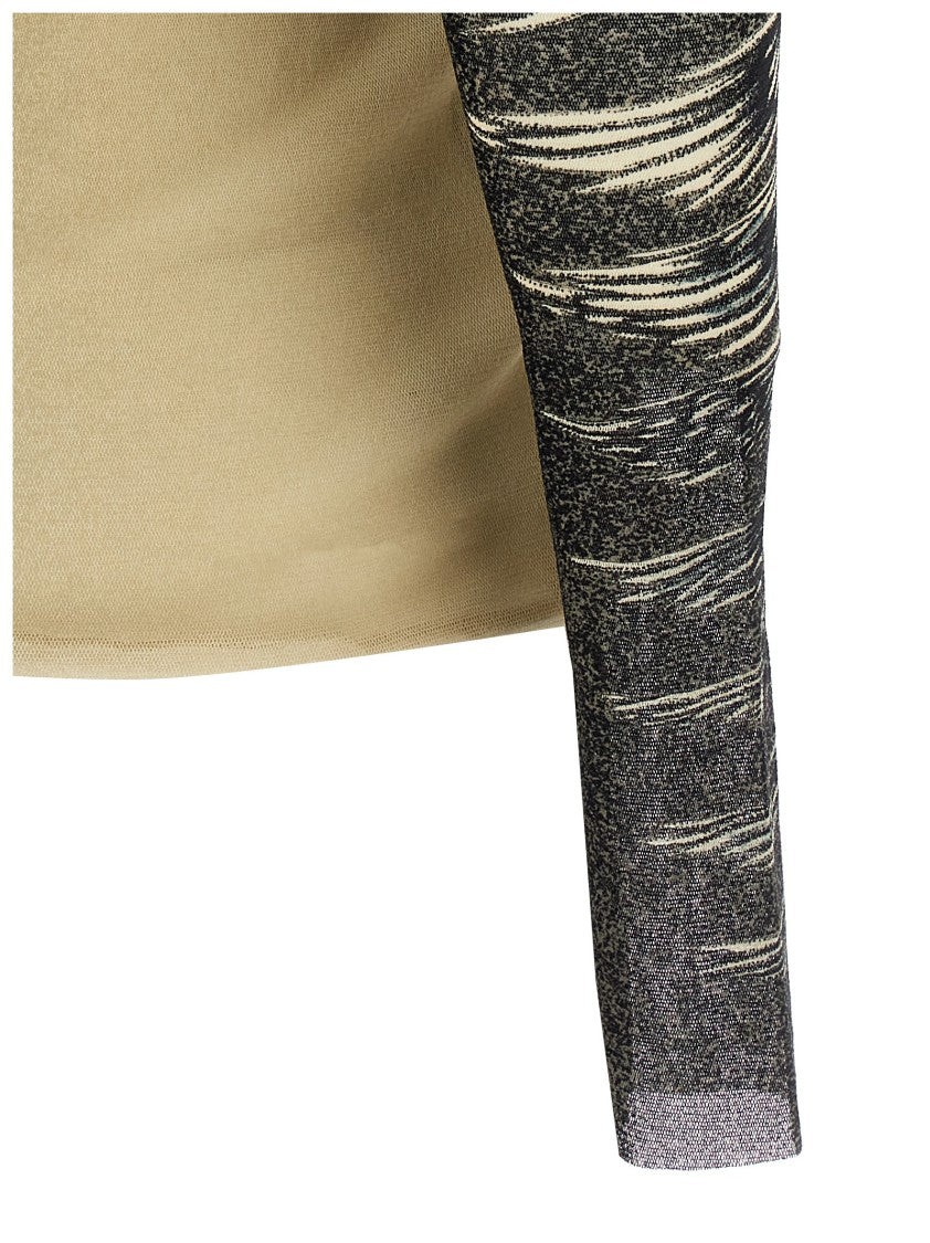 Jean Paul Gaultier Double Layer Tulle Top