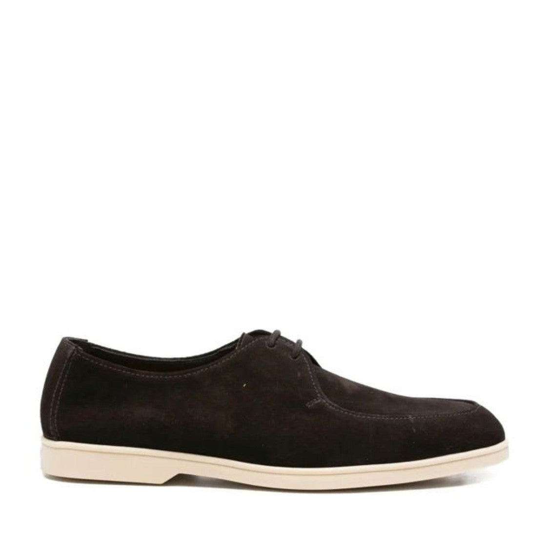 Doucal's Brown Derby Vaschetta Leather Flats