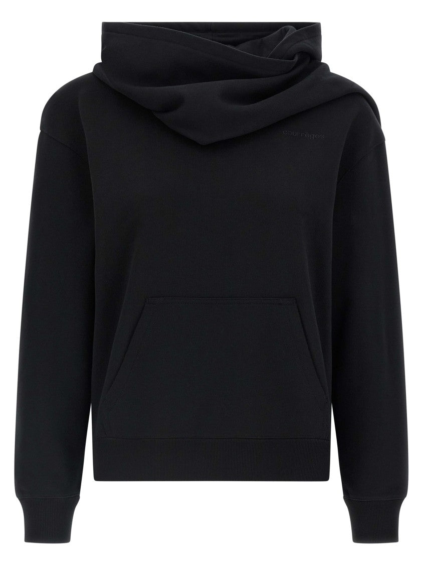 Courrèges Hoodie And Scarf