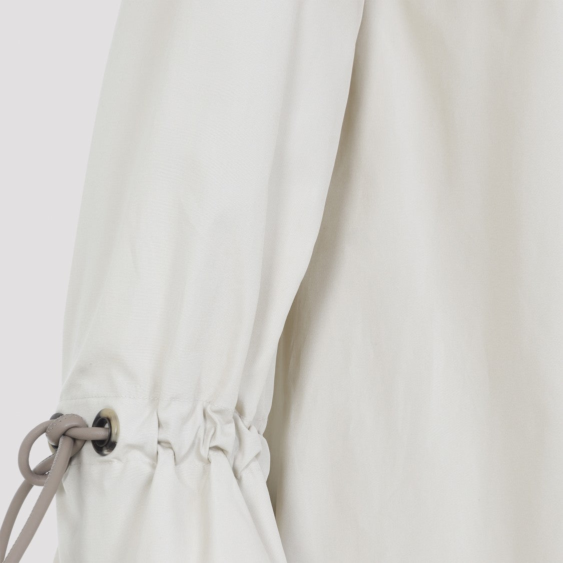 Max Mara Loose-Fitting Cotton Midi Dress With Collared Neckline