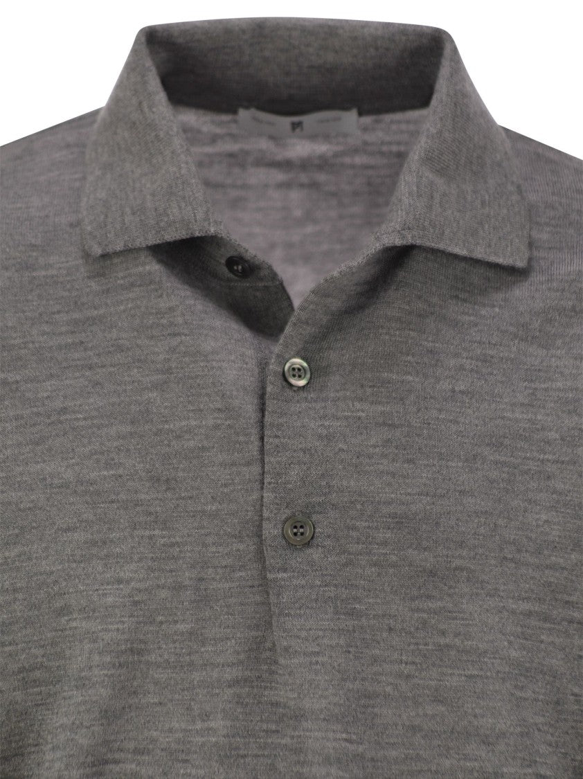 Pt Torino Wool Polo Shirt