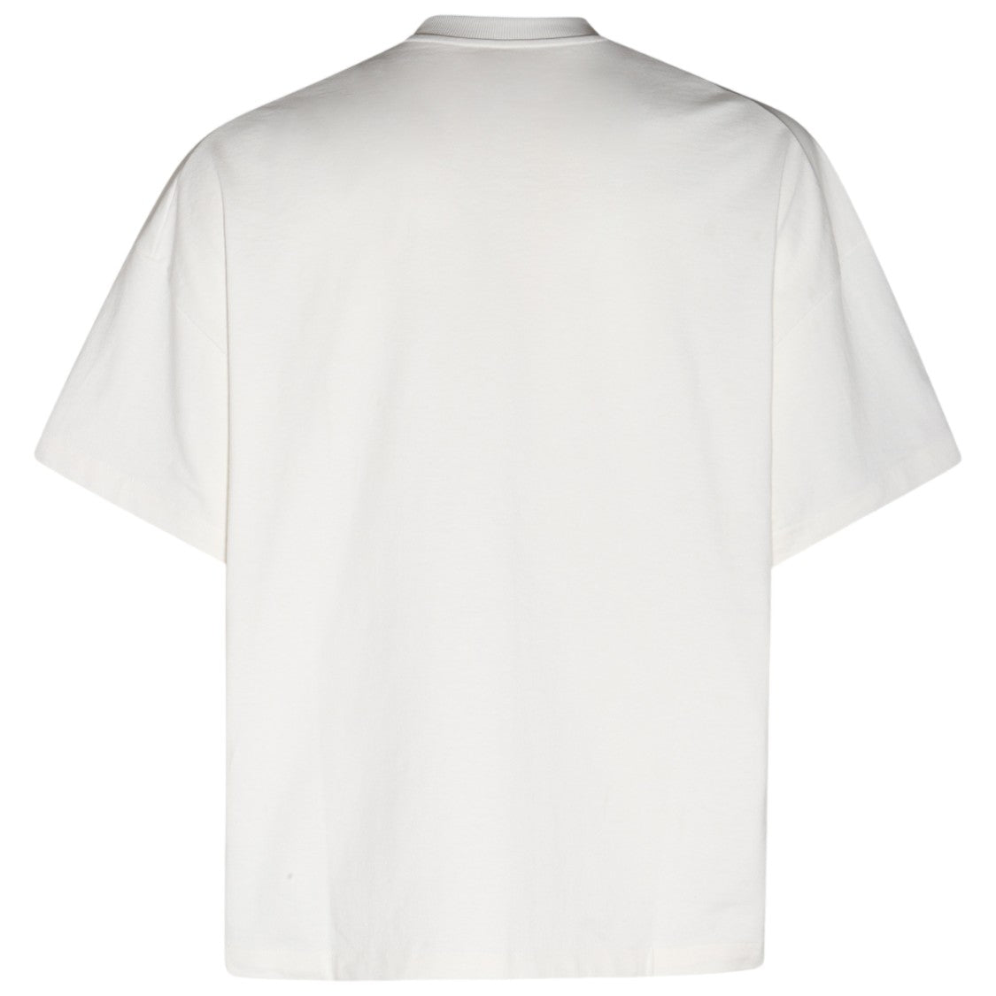 Jil Sander Short-Sleeve Bold Lettering Cotton T-Shirt
