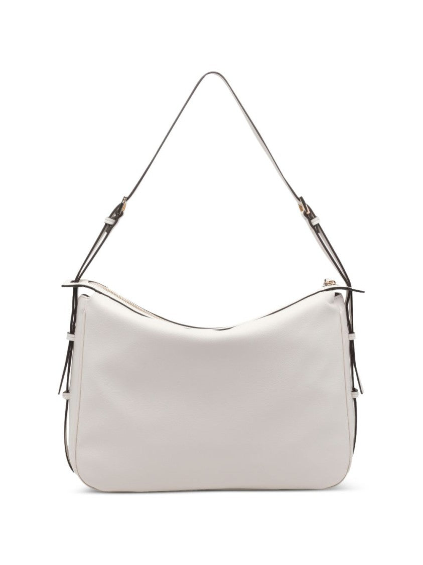 Liu Jo White Logo Lettering Shoulder Bag