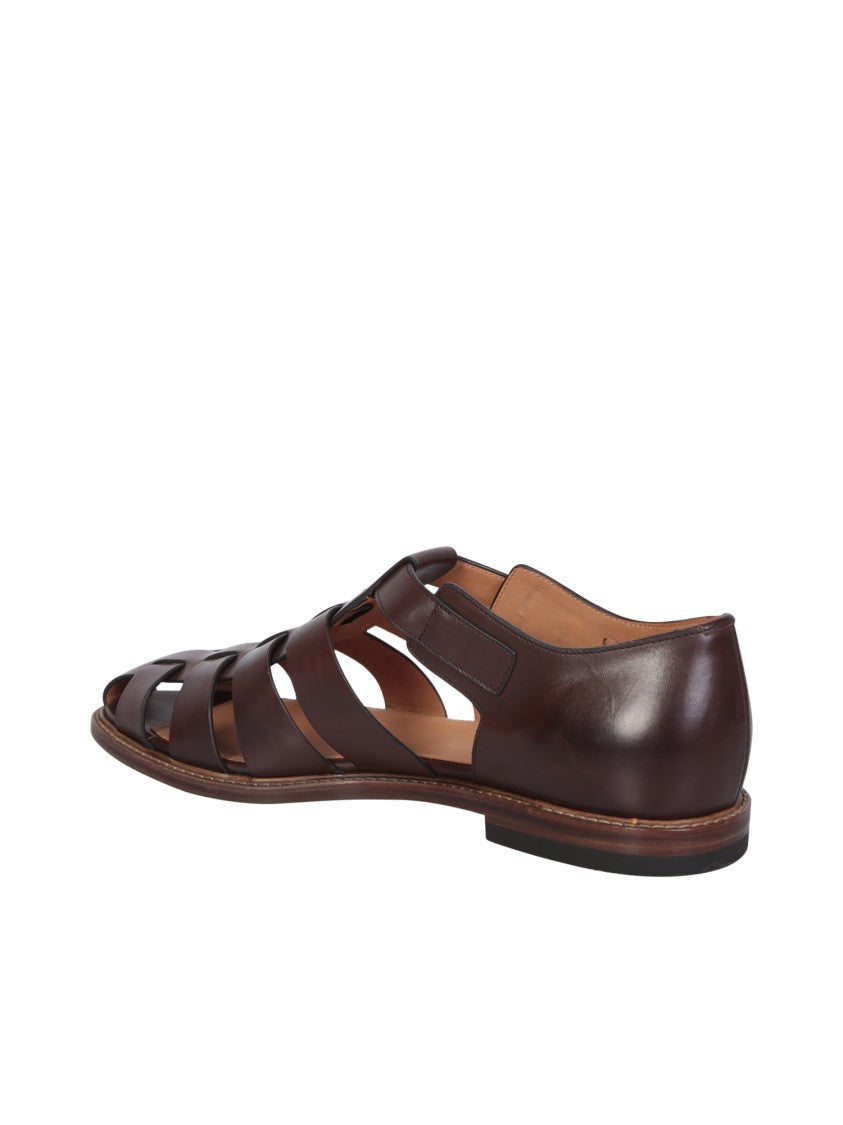 Church's Brown Leather Sandals
