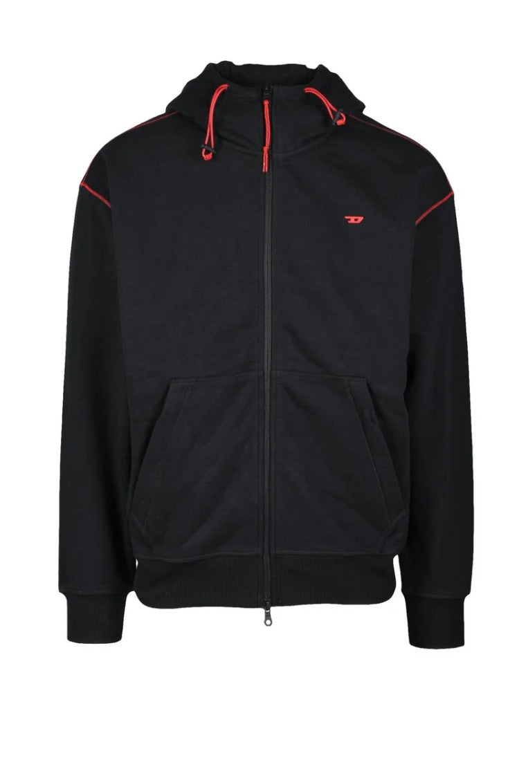 Diesel Sport Black Sport Sweatshirt