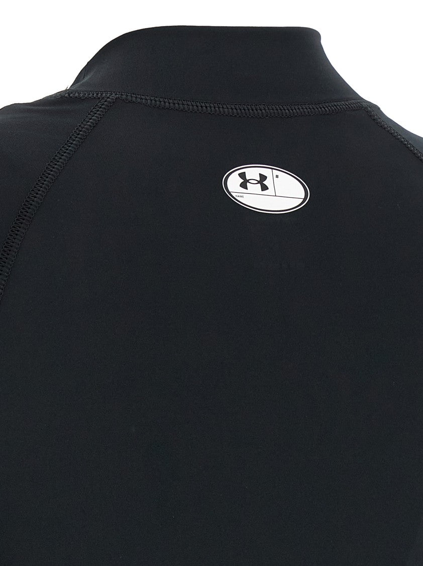 Balenciaga Bodycon Fit T-Shirt With Mock Collar