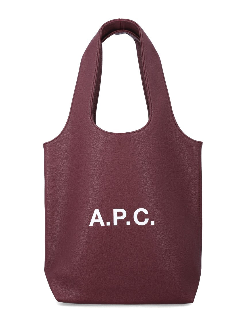 A.P.C. Ninon Small Faux Leather Tote Bag