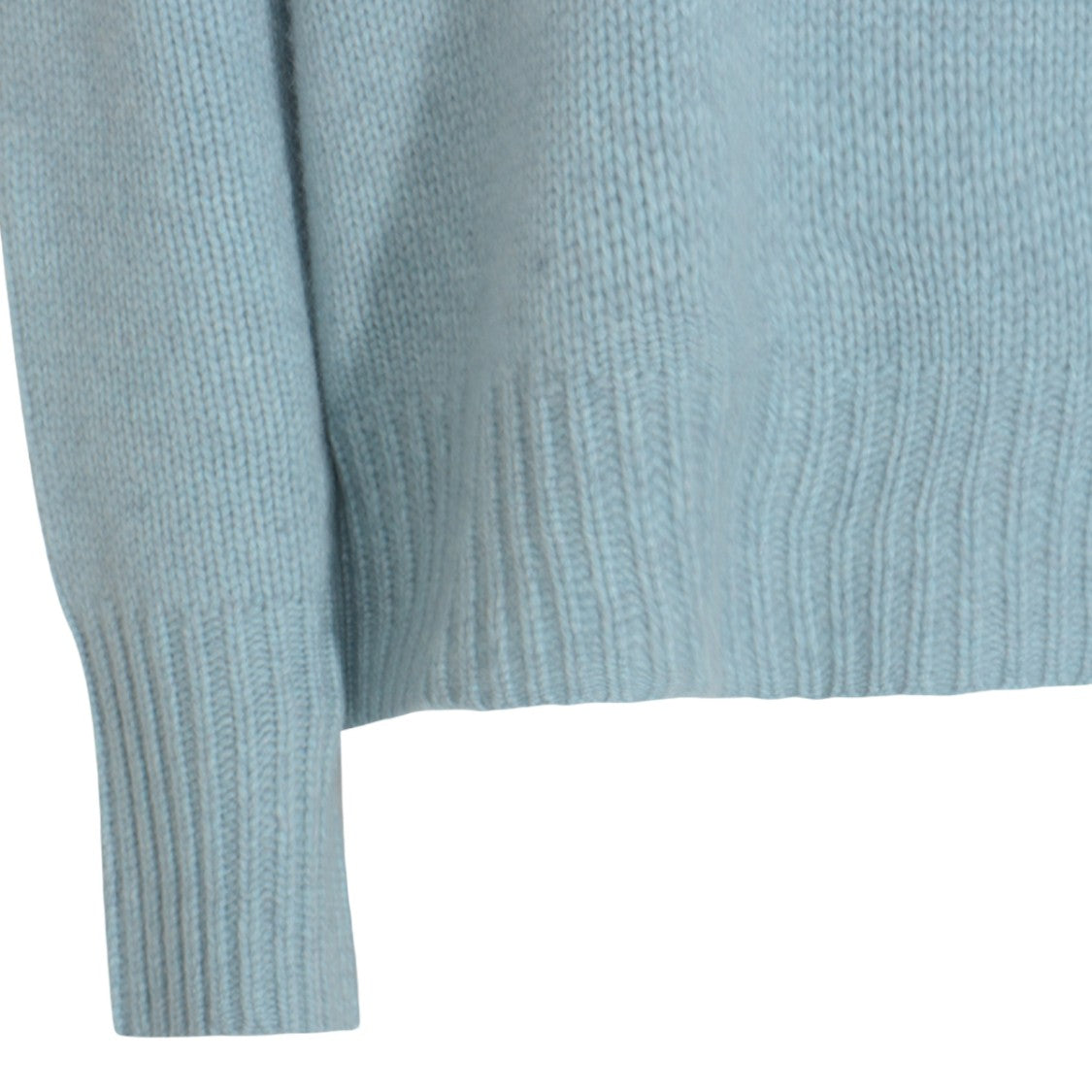 Not Shy Fine Knit Sweater With Crew Neckline