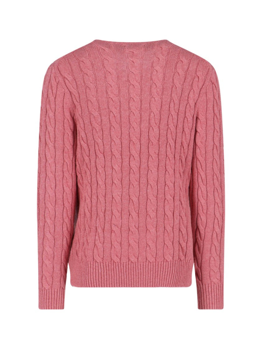 Polo Ralph Lauren Cable Knit Sweater – Pink