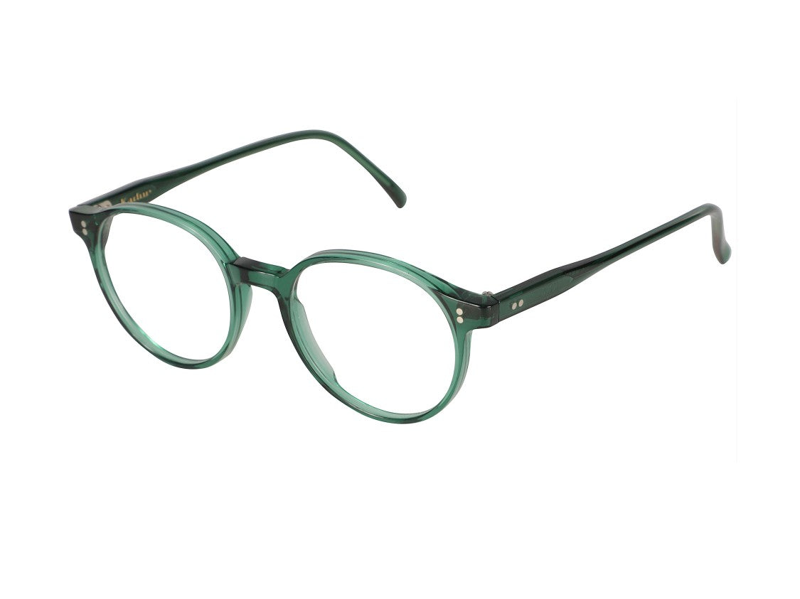 Kador Green Panto/K-47 Round Eyeglasses