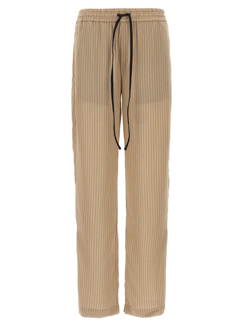 Victoria Beckham 'Pleat Detail Pyjama' Pants