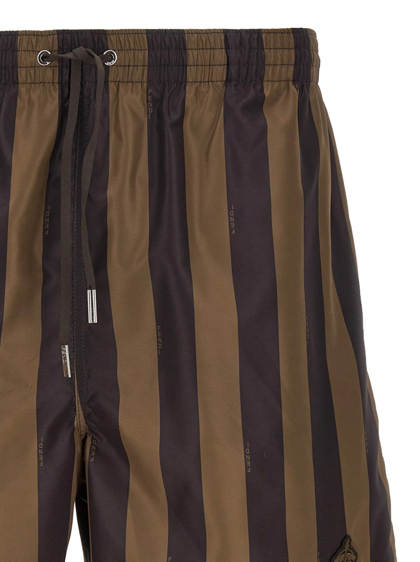 Fendi ' Crest' Swimsuit