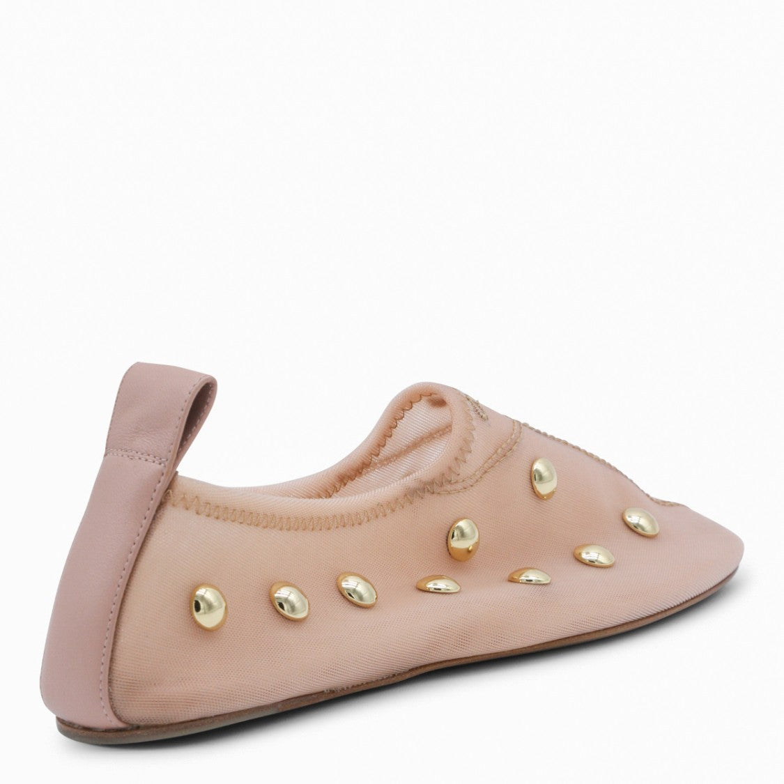 Chloé Pointed Toe Black Flats