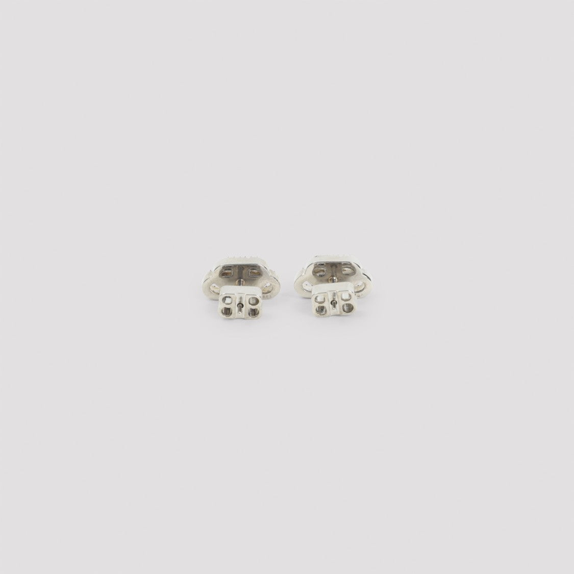 Balenciaga Brass And Strass Earrings