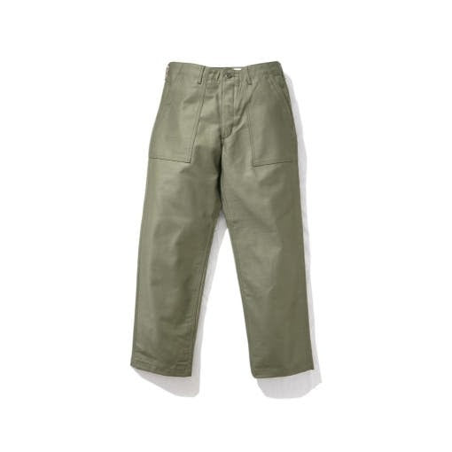 Ordinary Fits High-Waist Straight Pants With Front Patch Pockets