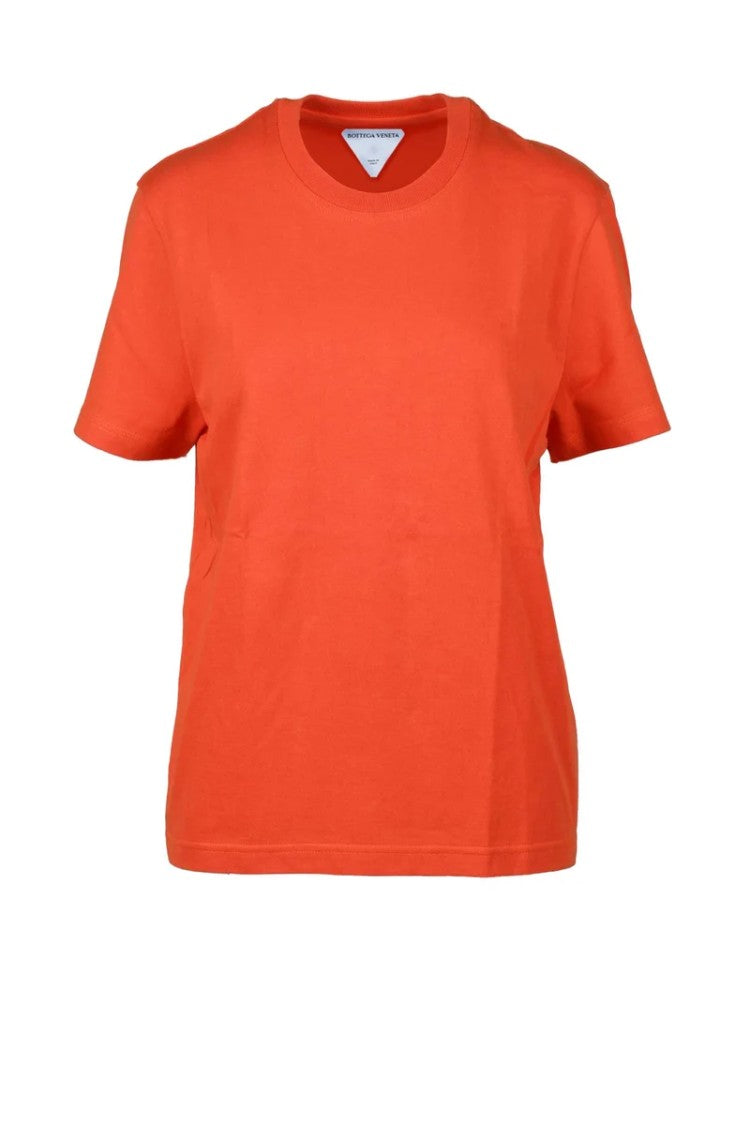 Bottega Veneta Cotton T-Shirt - Orange