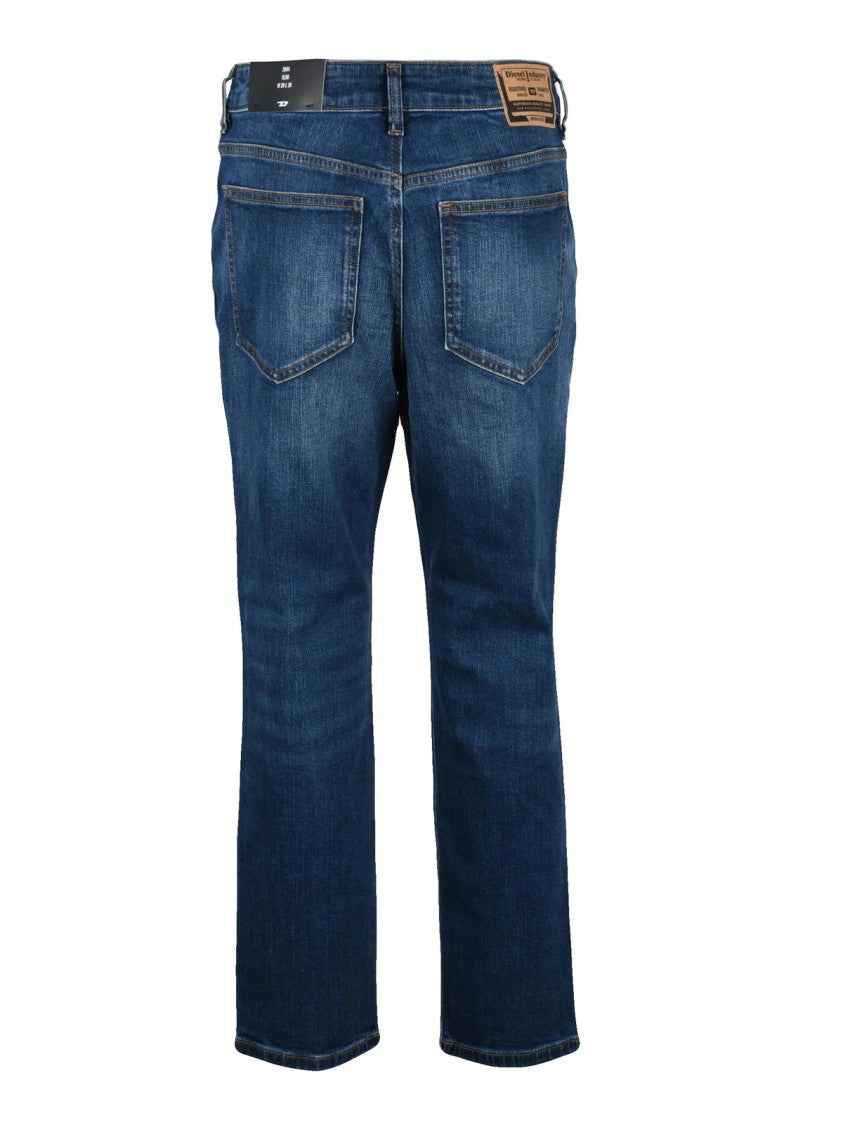 Diesel Blue Slim Zip Jeans