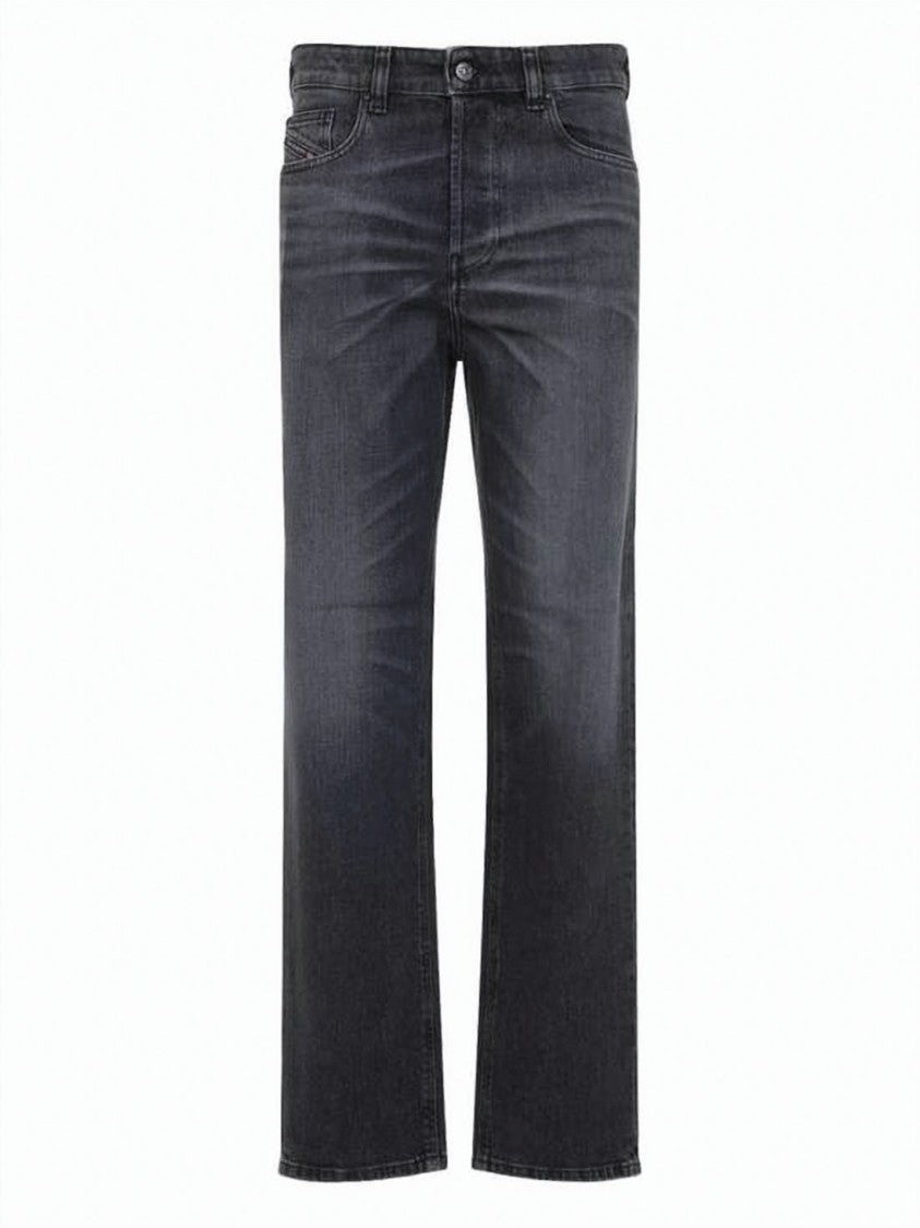 Diesel Mid-Rise Regular Fit Jeans With Flared Leg