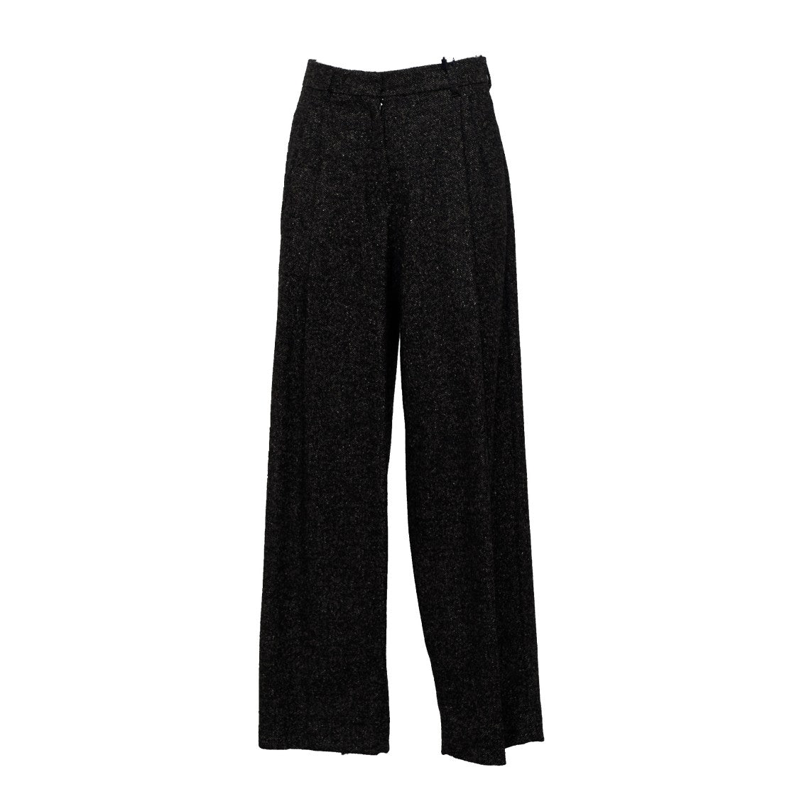 Max Mara Natale Pleated Front Wide-Leg Pants