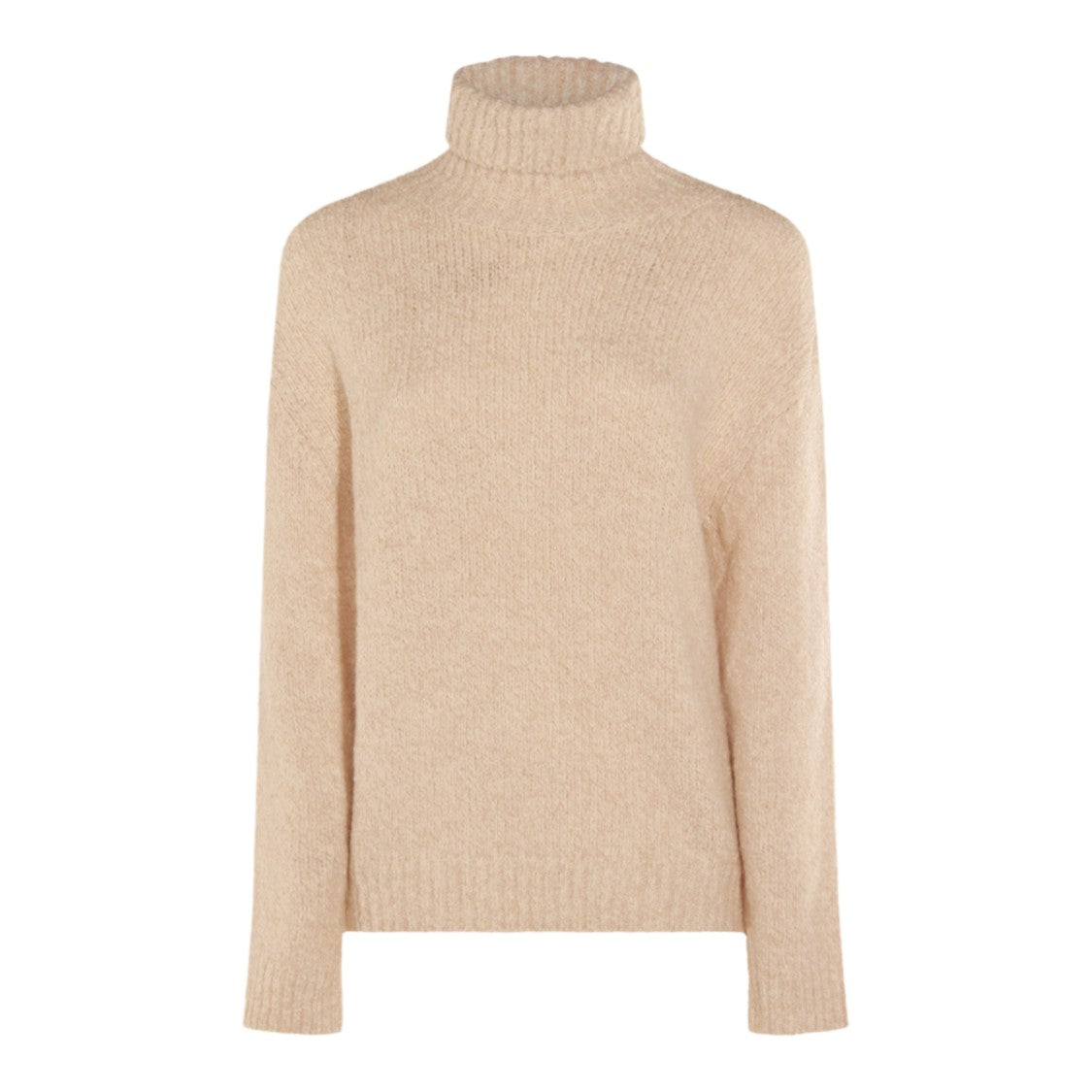 Eleventy Turtleneck Sweater In Warm Sand Tone