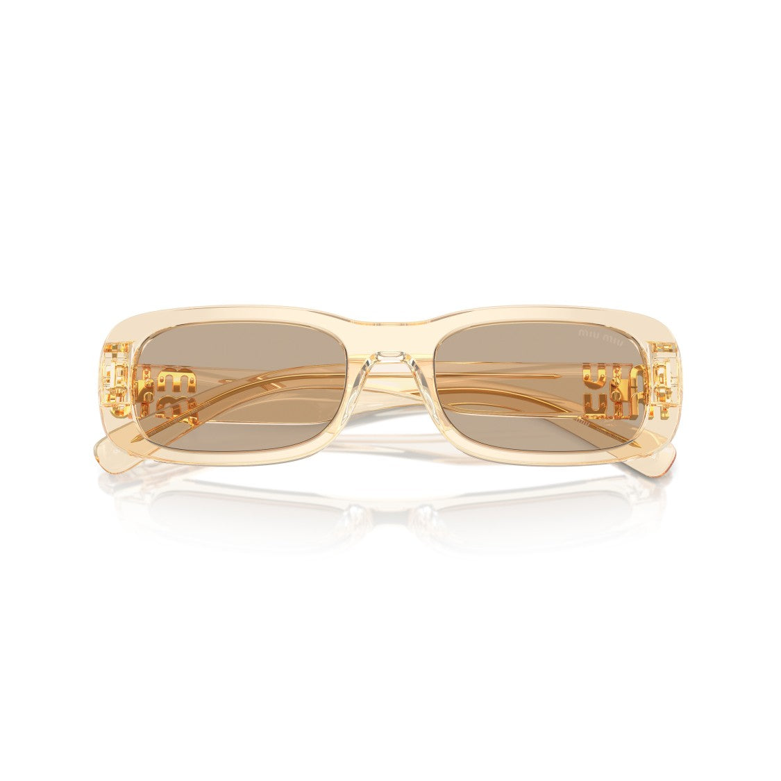 Miu Miu 0Mu 08Zs Rectangular Sunglasses
