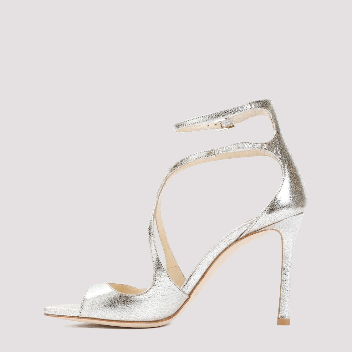 Jimmy Choo Leather Azia 95 Sandals