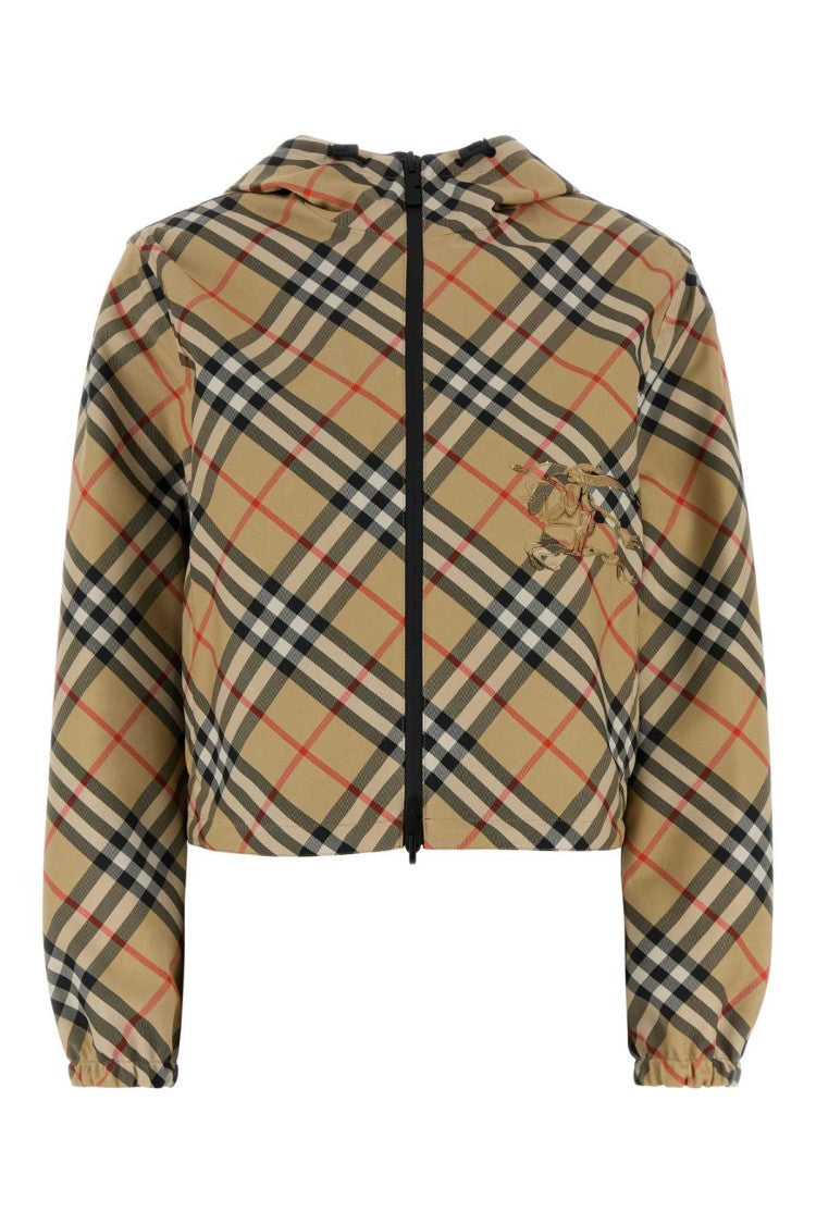 Burberry Embroidered Twill Reversible Jacket