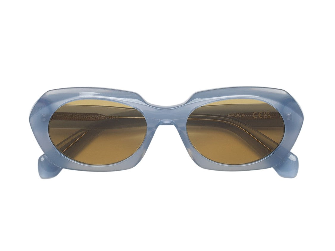 Retrosuperfuture Blue Epoca Bella Translucent Acetate Oversized Square Sunglasses