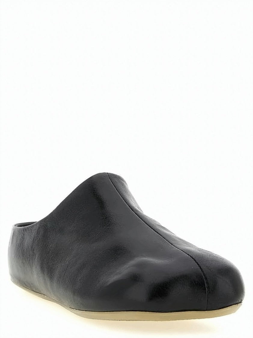 Mm6 By Maison Margiela Calf Leather Slip-On Shoes