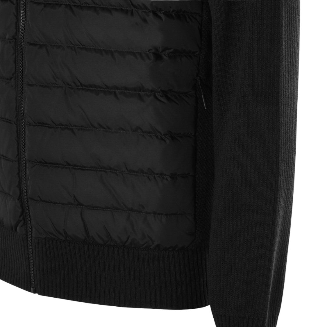 Canada Goose Quilted Padded Front Knitted Back Down Jacket