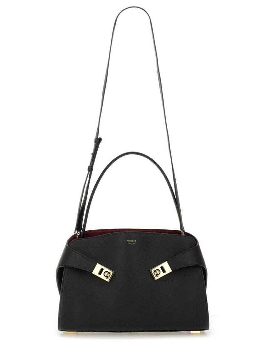 Ferragamo Shoulder Bag "Hug" Soft M