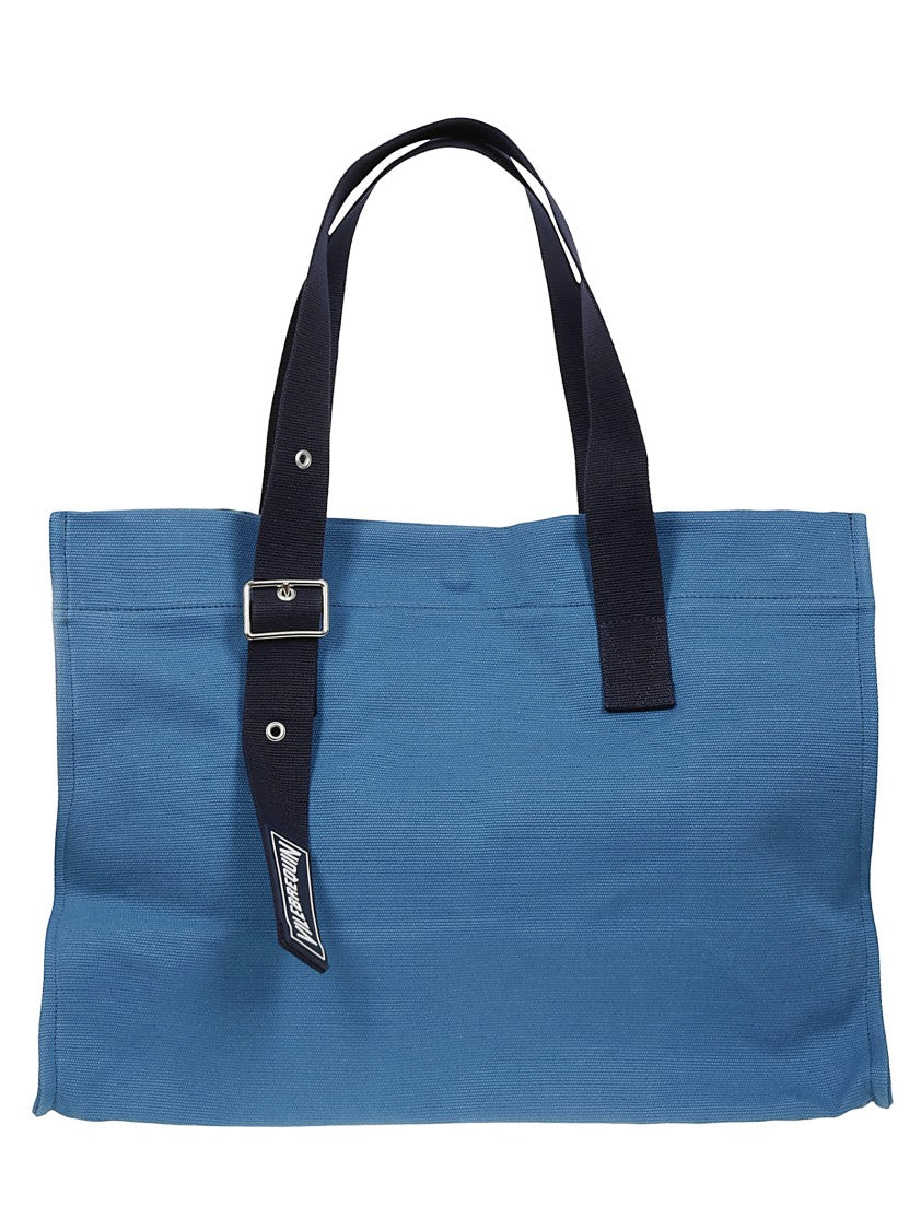Vilebrequin Spacious Blue Cotton Bag