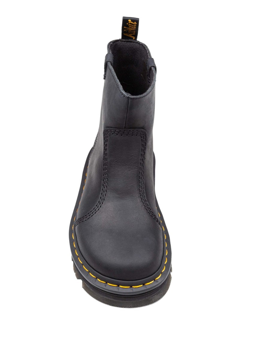 Dr. Martens Stivaletto Zebzag Rigger In Pelle Colore Nero