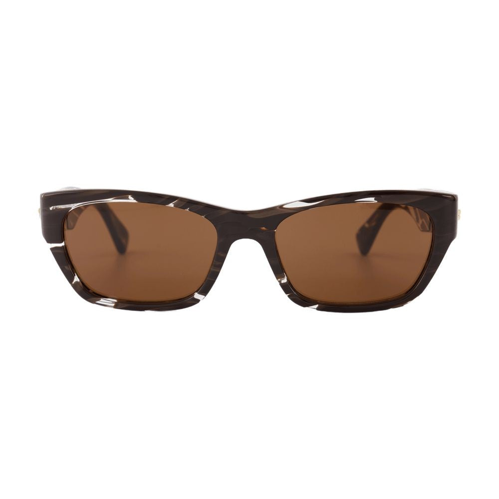 Bottega Veneta Sunglasses In Brown Acetate