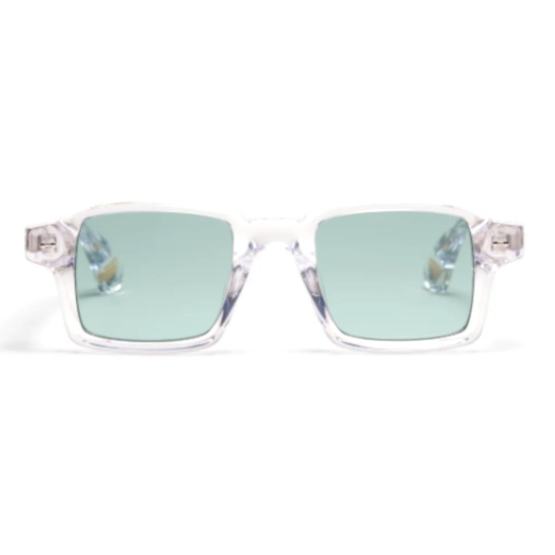 Peter And May Numero Transparent Acetate Sunglasses With Crystal Effect