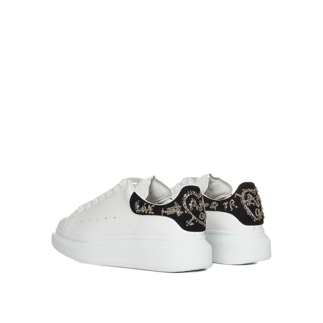 Alexander Mcqueen Oversized Leather Sneakers