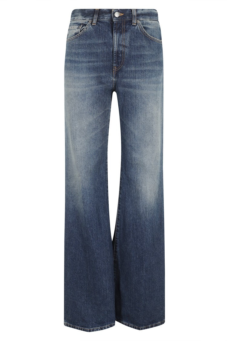 Dondup Wide-Leg Denim Amber Pants