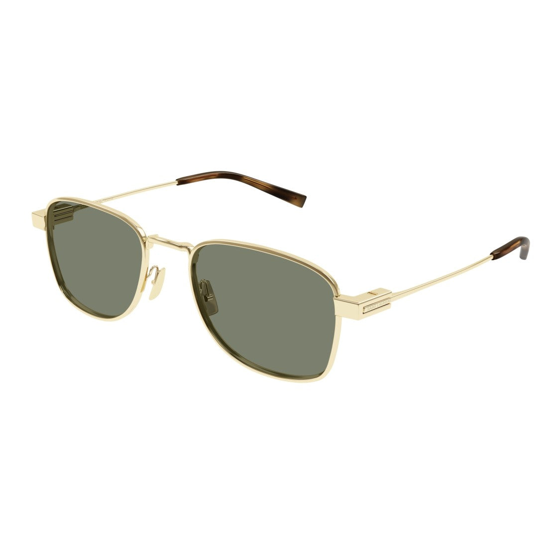 Saint Laurent Sl 741 Rectangular Metal Sunglasses