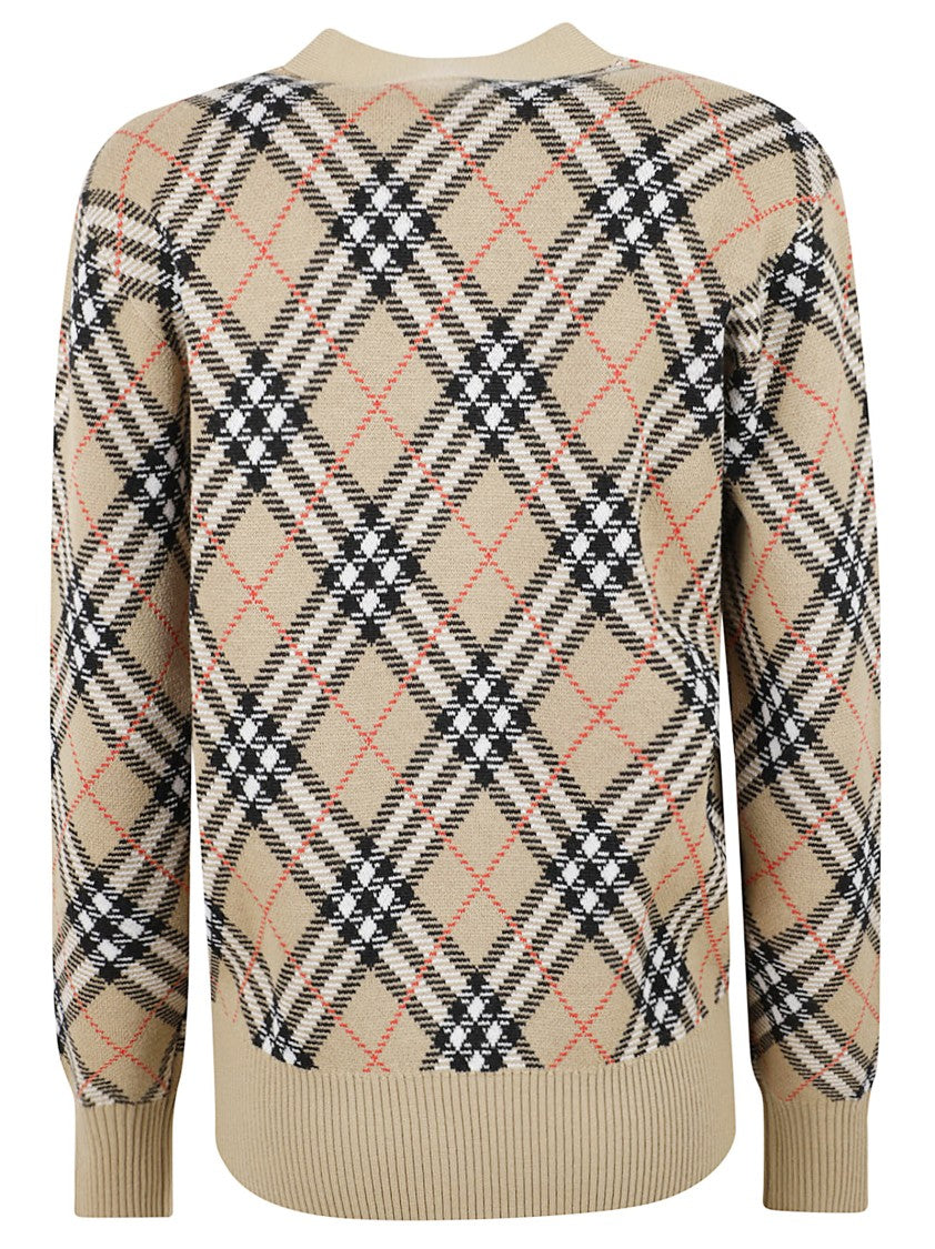 Burberry Wool Blend Cardigan