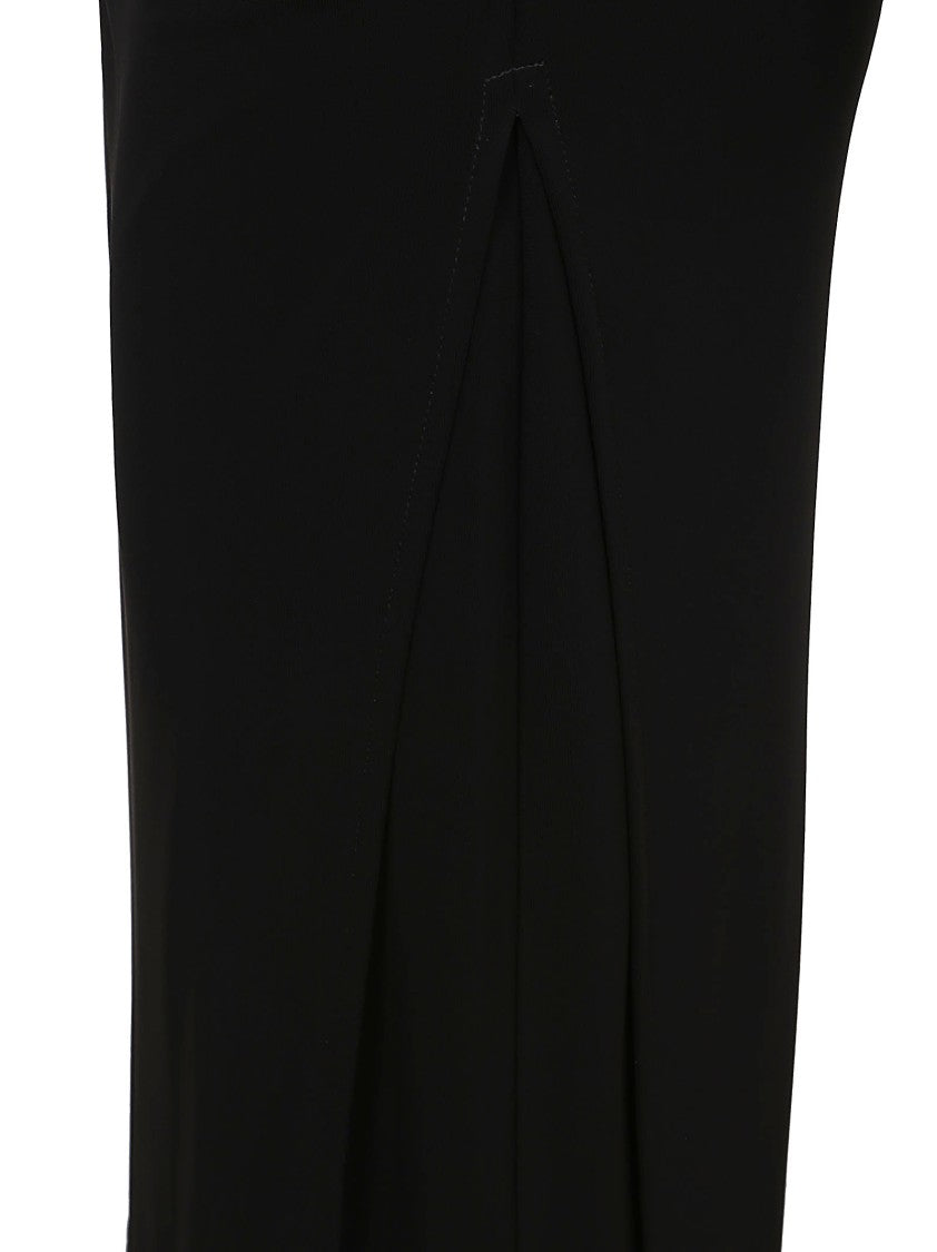 Givenchy Halter Neck Ruffle-Detail Dress With Fitted Silhouette